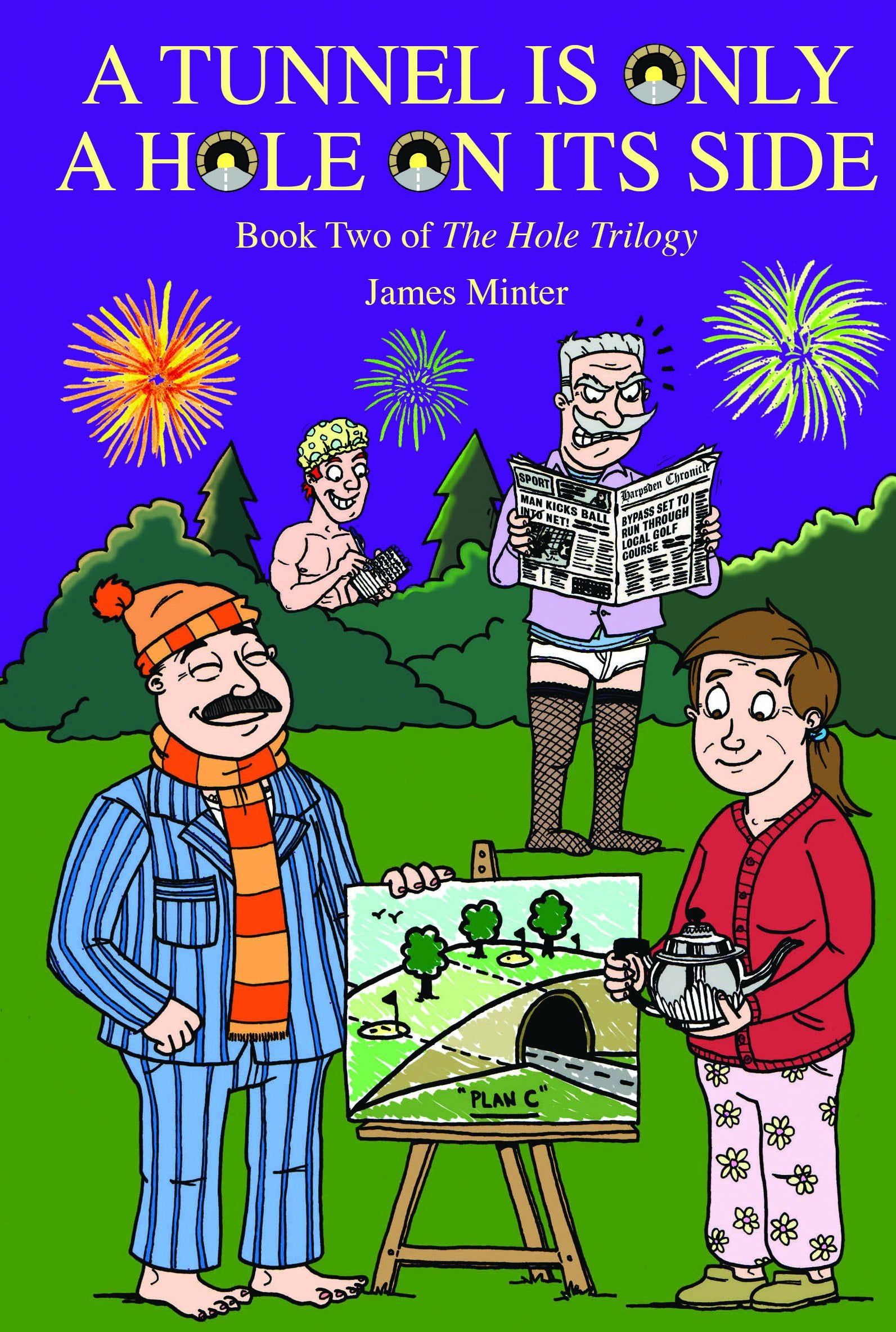 cover of a tunnel is only a hole on its side